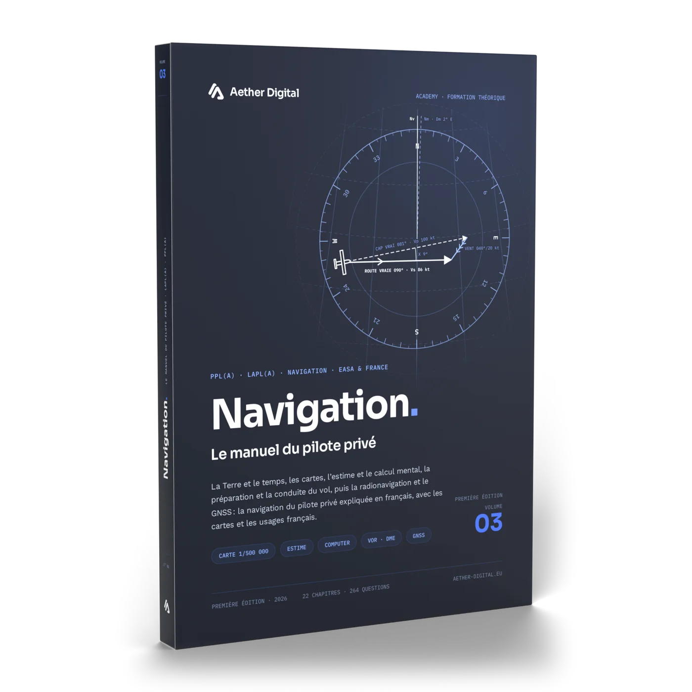 Le livre Navigation, couverture vue de trois quarts